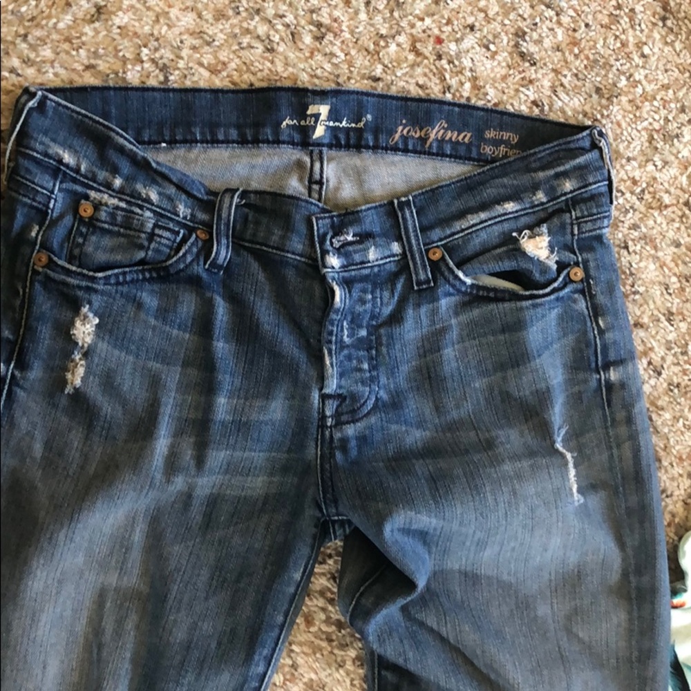 7 for all mankind josefina skinny boyfriend jeans